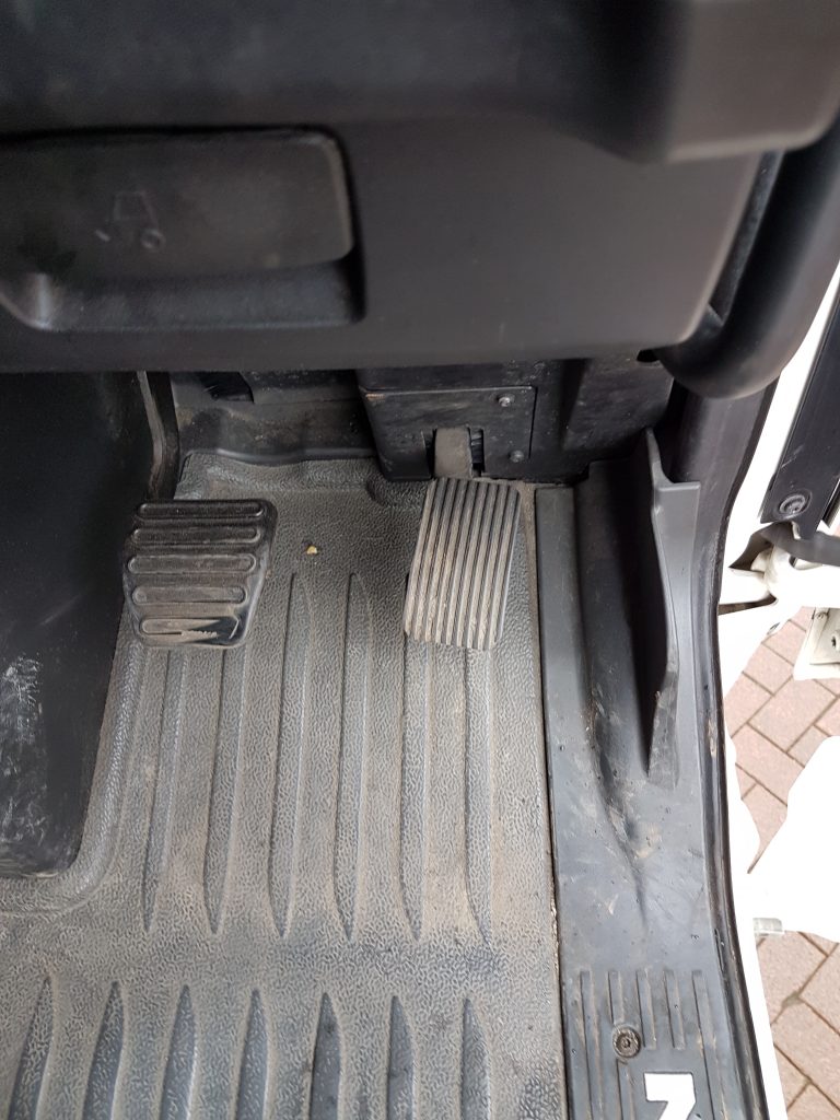 Lorry pedals