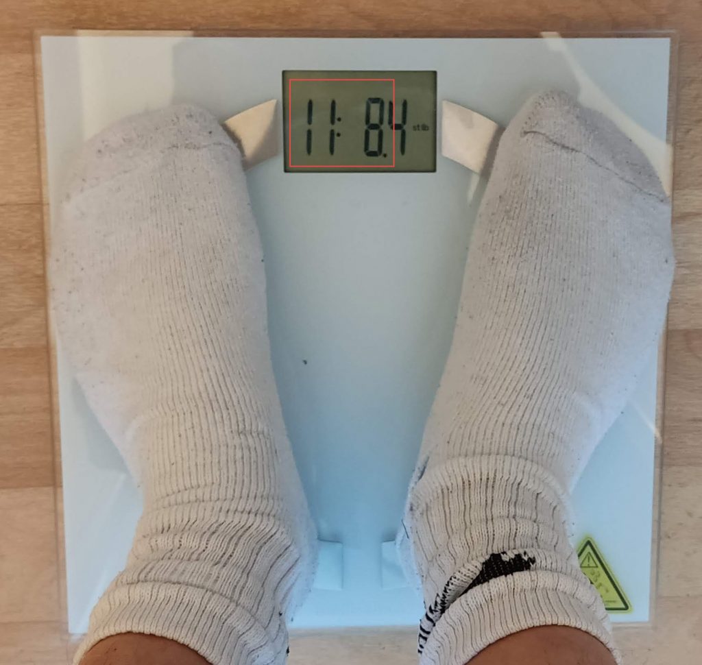 January 1st 2022 weigh-in
