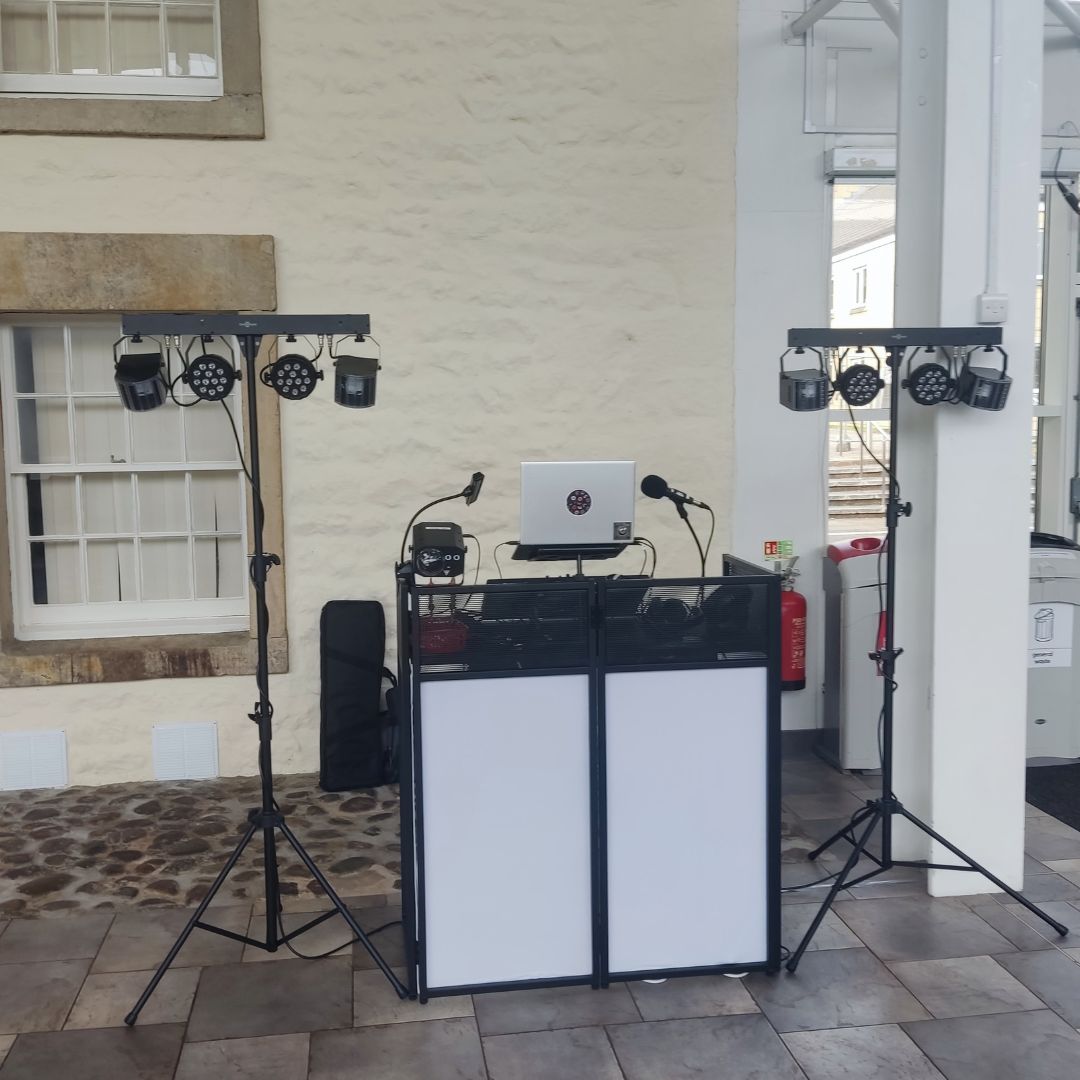 DJ set-up